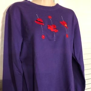 Long Sleeve Med Jersey Top “Red Hats”